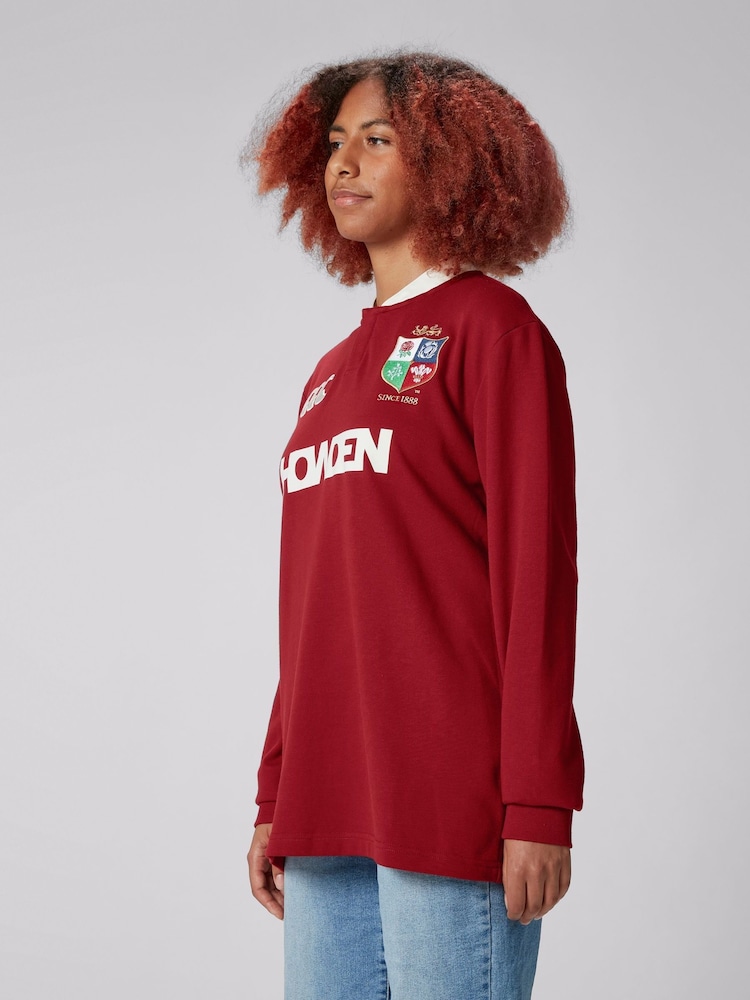 Canterbury Red British & Irish Lions Rugby Classic Long Sleeve Jersey - Image 1 of 9