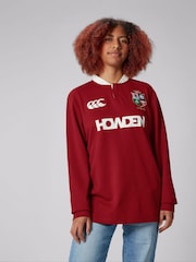 Canterbury Red British & Irish Lions Rugby Classic Long Sleeve Jersey - Image 4 of 9
