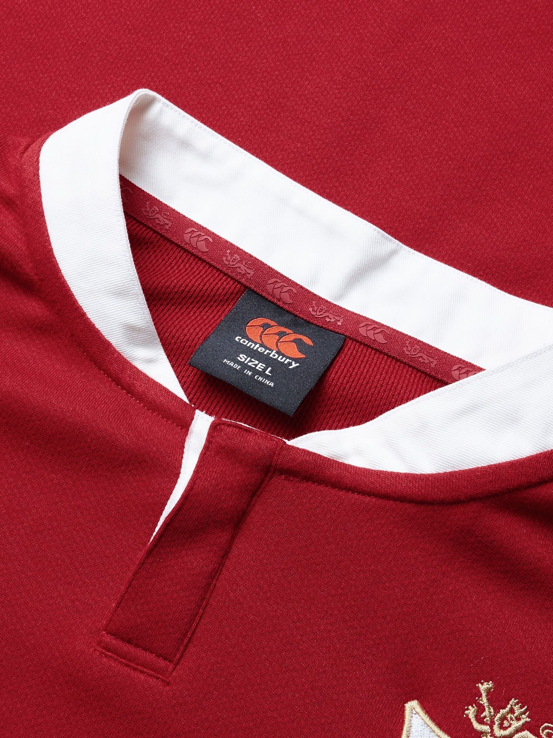 Buy Canterbury Red British Irish Lions Rugby Classic Long Sleeve Jersey from the Next UK online shop