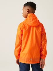 Regatta Orange Kids Waterproof Pack It Jacket III - Image 2 of 9