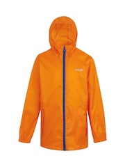 Regatta Orange Kids Waterproof Pack It Jacket III - Image 7 of 9