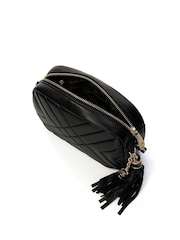 Dune London Black Chrome Chancery Cross-Body Bag - Image 5 of 6