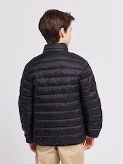 U.S. Polo Assn. Black Lightweight Boys Bound Quilted Jacket - Image 4 of 9