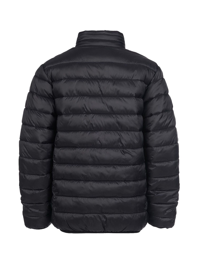 U.S. Polo Assn. Black Lightweight Boys Bound Quilted Jacket - Image 9 of 9 U.S. Polo Assn. Black Lightweight Boys Bound Quilted Jacket - Image 9 of 9