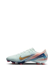 Nike Barely Green/Gold Adults Zoom Vapor 16 Academy Multi Ground Football Boots - Image 4 of 11