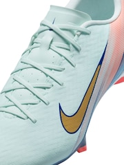 Nike Barely Green/Gold Adults Zoom Vapor 16 Academy Multi Ground Football Boots - Image 9 of 11