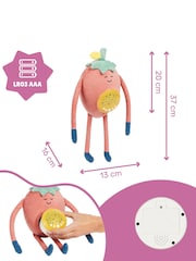 Badabulle Strawberry Plush Projection Nigh Light - Image 4 of 6