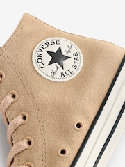 Converse Brown Chuck Taylor All Star Suede Trainers - Image 8 of 9
