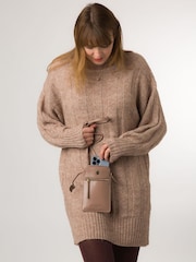 Conkca Bambino Leather Cross-Body Phone Bag - Image 3 of 9
