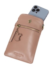 Conkca Bambino Leather Cross-Body Phone Bag - Image 9 of 9