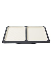 Wham Black 1 x Baker and Salt Two Tone Enamel Dual Oven Tray - Image 6 of 6