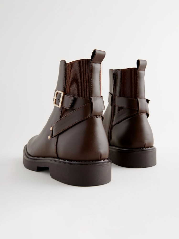 Buy Chocolate Brown Standard/Wide Fit Forever Comfort® Chelsea