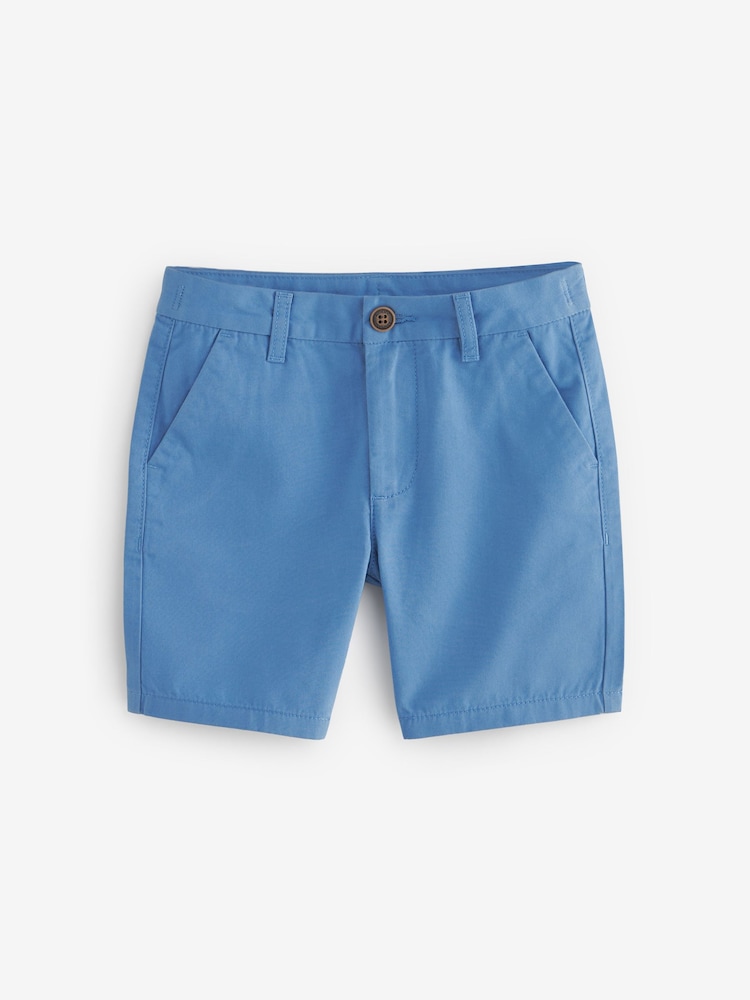 White/Blue Chino Shorts 2 Pack (3-16yrs) - Image 2 of 5