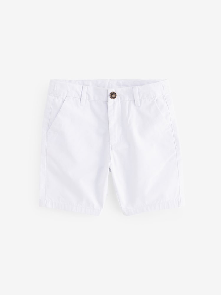 White/Blue Chino Shorts 2 Pack (3-16yrs) - Image 3 of 5