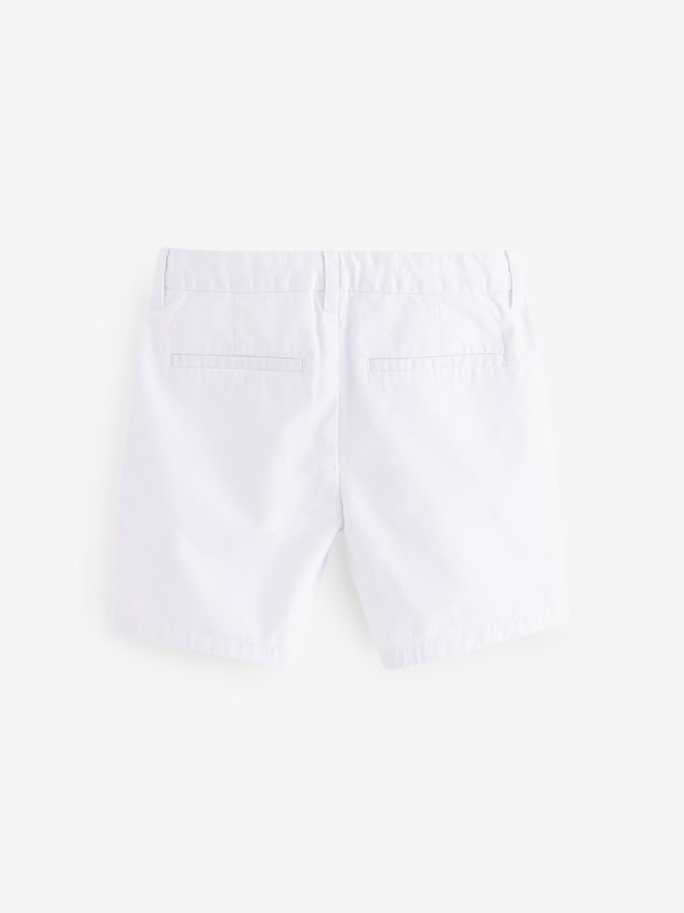 White/Blue Chino Shorts 2 Pack (3-16yrs) - Image 4 of 5