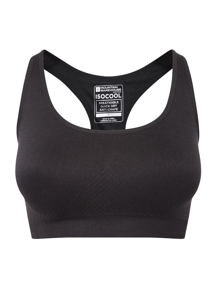 Mountain Warehouse Womens Anti Chafe Racer Back Seamless Sports Bra - Изображение 1 из 4