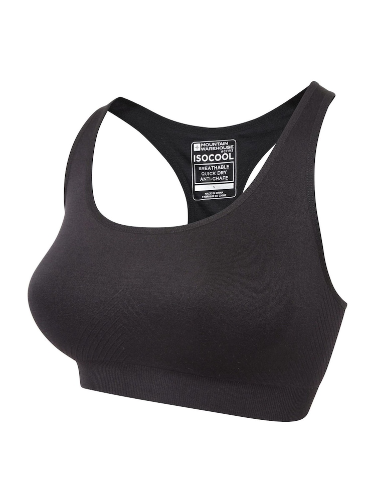 Mountain Warehouse Womens Anti Chafe Racer Back Seamless Sports Bra - Изображение 4 из 4