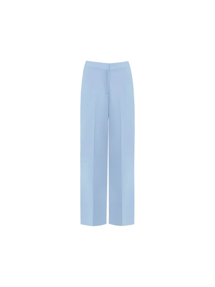 Ro&Zo Blue Petite Petite Straight Leg Trousers - Image 5 of 5