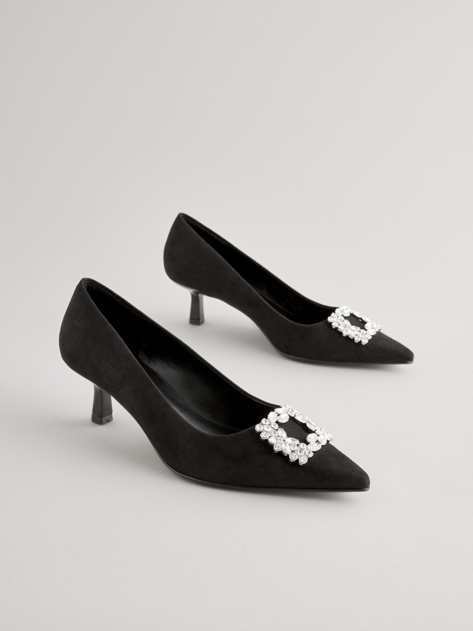 Kaufe Sie Schwarz Forever Comfort Jewel Kitten Absatz bei Next Deutschland