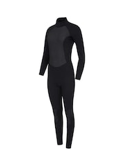 Mountain Warehouse Black Womens Full Length Neoprene Wetsuit - Image 3 of 4