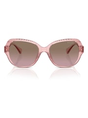Ralph By Ralph Lauren Pink Ra5316U Round Sunglasses - Bild 1 von 5