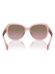 Ralph By Ralph Lauren Pink Ra5316U Round Sunglasses - Bild 3 von 5