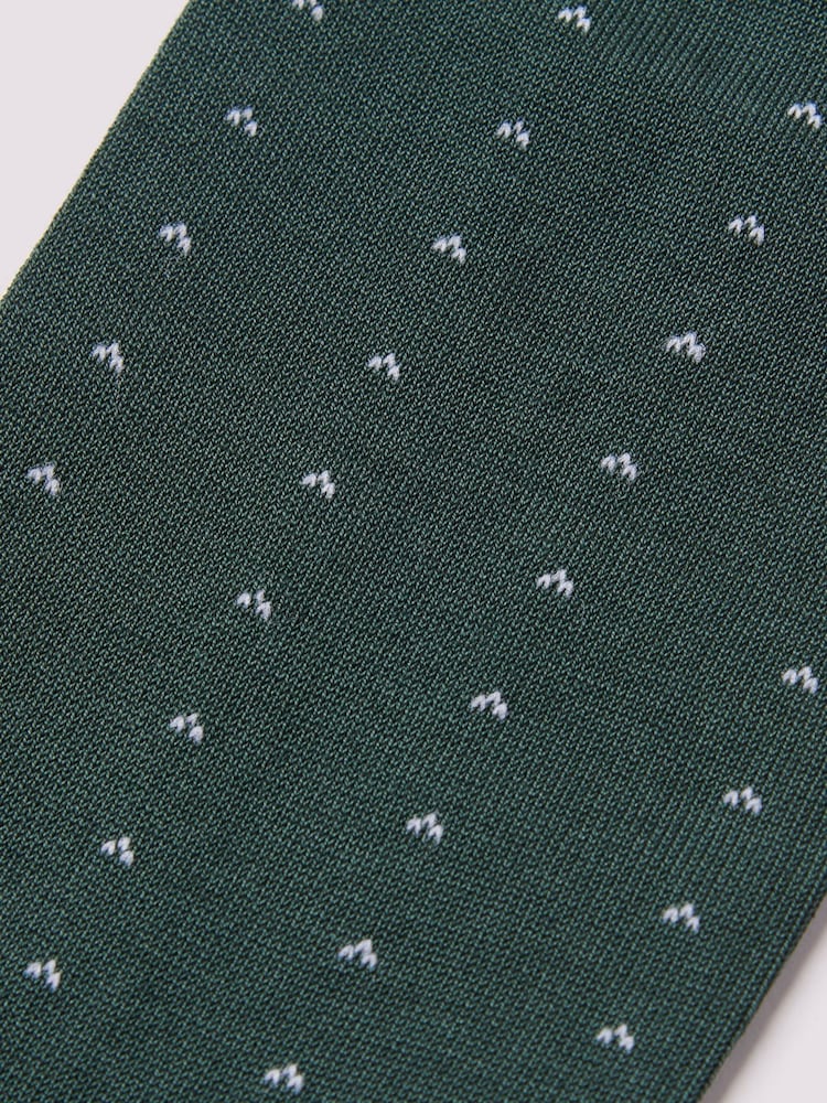 Duchamp Green Mens Dotted Socks - Image 3 of 3