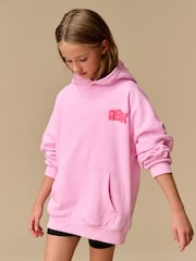 Reebok Oversized Girls Graphic Hoodie - Image 1 of 8