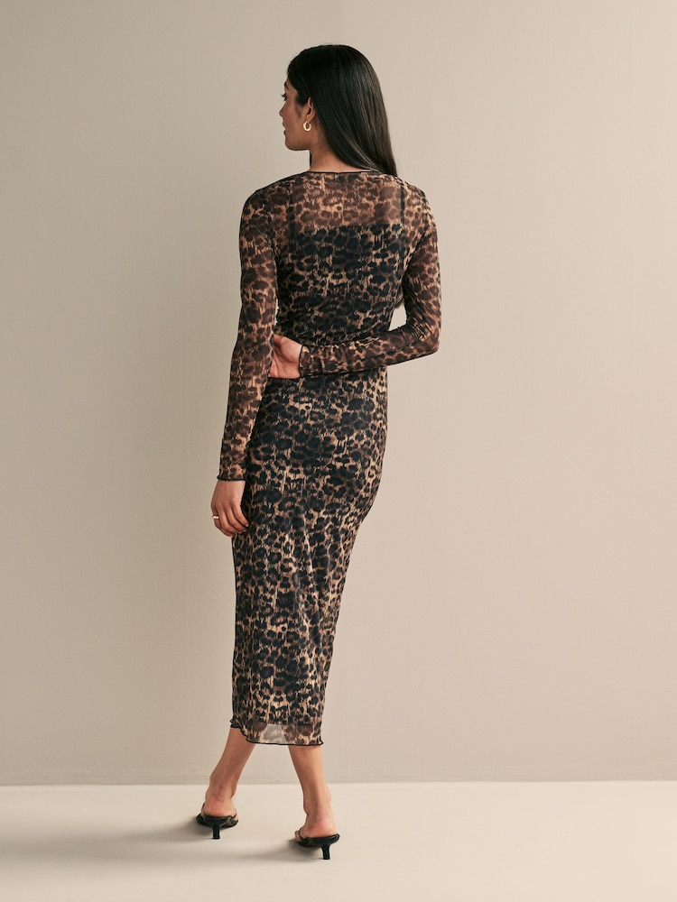 Animal - Myleene Klass živalski vzorci Mesh obleka - Slika 2 iz 4 Animal - Myleene Klass živalski vzorci Mesh obleka - Slika 2 iz 4