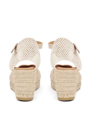 Naravni - Jones Bootmaker zlata (barva); zlato Rosina Usnjene espadrile - Slika 5 iz 6