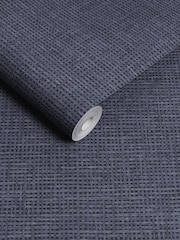Graham & Brown Denim Rustic Weft A4 Sample - Image 3 of 4