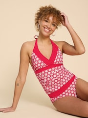 White Stuff Red Sunshine Reversible Tankini - Image 1 of 7