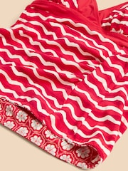 White Stuff Red Sunshine Reversible Tankini - Image 7 of 7