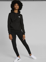 Puma Black Womens Essentials Small Logo Hoodie - Image 1 of 5