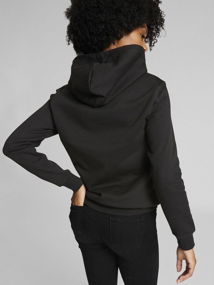 Puma Black Womens Essentials Small Logo Hoodie - Image 2 of 5