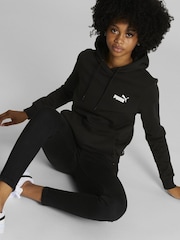Puma Black Womens Essentials Small Logo Hoodie - Image 3 of 5