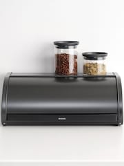 Brabantia Confident Grey Roll Top Bread Bin - Image 6 of 6