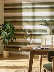 Green Equinox Stripe Greens A4 Wallpaper Sample - Image 1 of 5