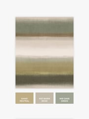 Green Equinox Stripe Greens A4 Wallpaper Sample - Image 5 of 5