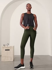 Athleta Black Solar Muscle Tank Top - Image 1 of 1
