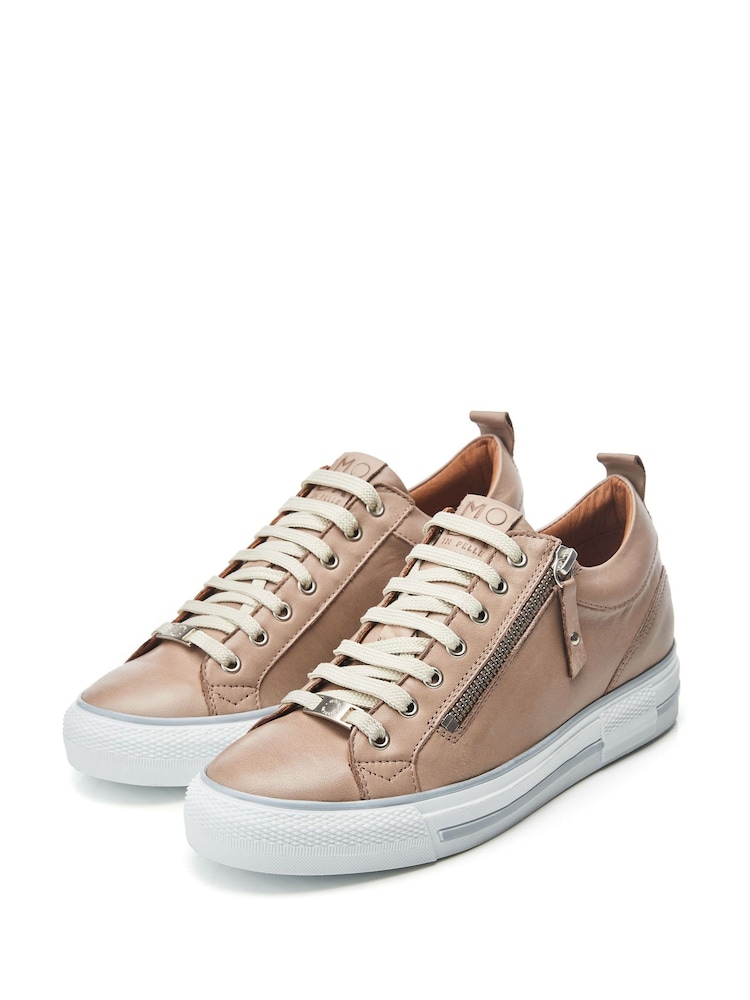 Moda in Pelle Brayleigh Hidden Wedge Trainers With Contrast Counter and Tassle Z - Image 2 of 4 Moda in Pelle Brayleigh Hidden Wedge Trainers With Contrast Counter and Tassle Z - Image 2 of 4