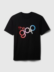Gap Black 1969 Logo Short Sleeve Crew Neck T-Shirt - Image 5 of 5