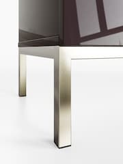 Frank Olsen Plum Black Lyra Four Door SMART TV Cabinet - Image 8 of 11