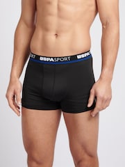 U.S. Polo Assn. Sports Mens Boxer Shorts 3 Pack - Imagen 4 de 7