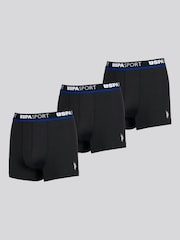 U.S. Polo Assn. Sports Mens Boxer Shorts 3 Pack - Imagen 6 de 7