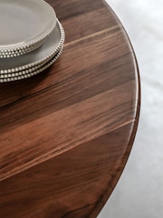 Gallery Home Natural Eddleston Round Dining Table - Image 2 of 6