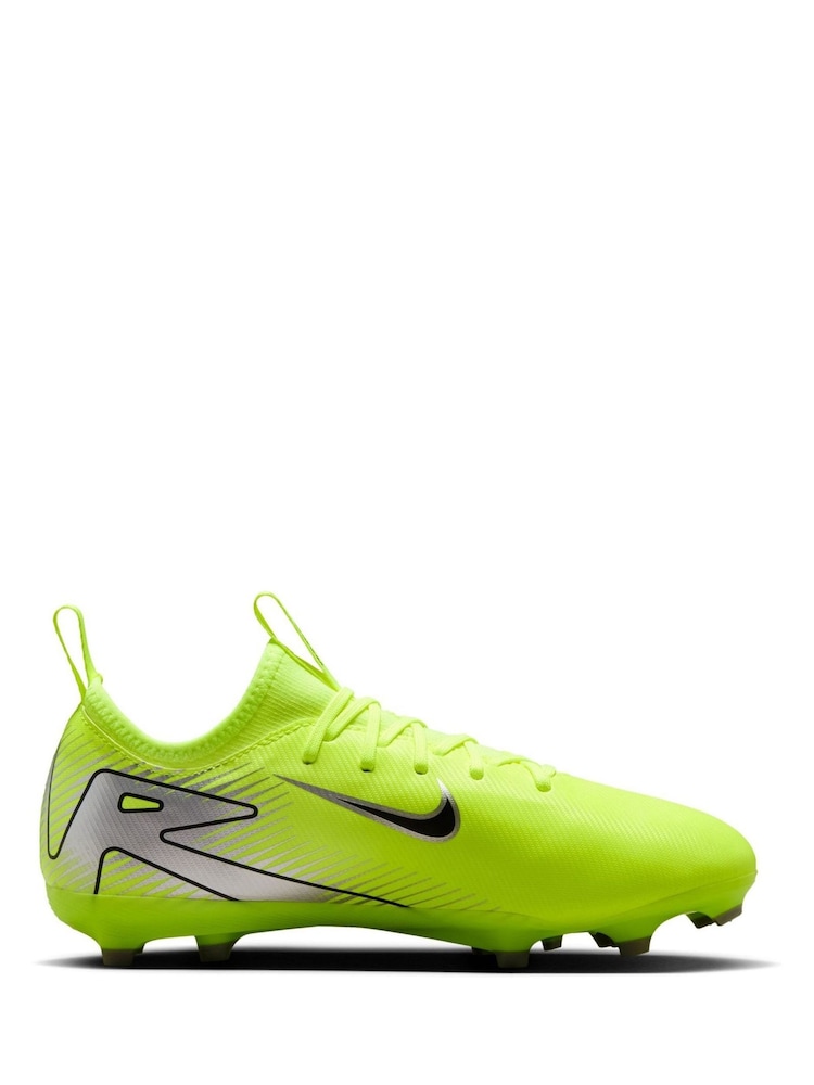 Nike Yellow Kids Mercurial Zoom Vapor 16 Academy Multi Ground Football Boots - Image 1 of 9