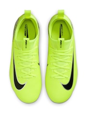 Nike Yellow Kids Mercurial Zoom Vapor 16 Academy Multi Ground Football Boots - Image 4 of 9