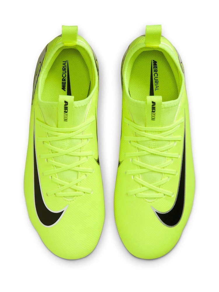 Jaune - Bottes de football Nike Kids Zoom Vapor 16 Academy Multi Ground - Image 4 of 9