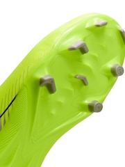 Nike Yellow Kids Mercurial Zoom Vapor 16 Academy Multi Ground Football Boots - Image 6 of 9